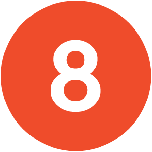 Number 8 icon