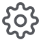 Gear icon for More resources section