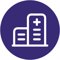 Smart healthcare consumers icon